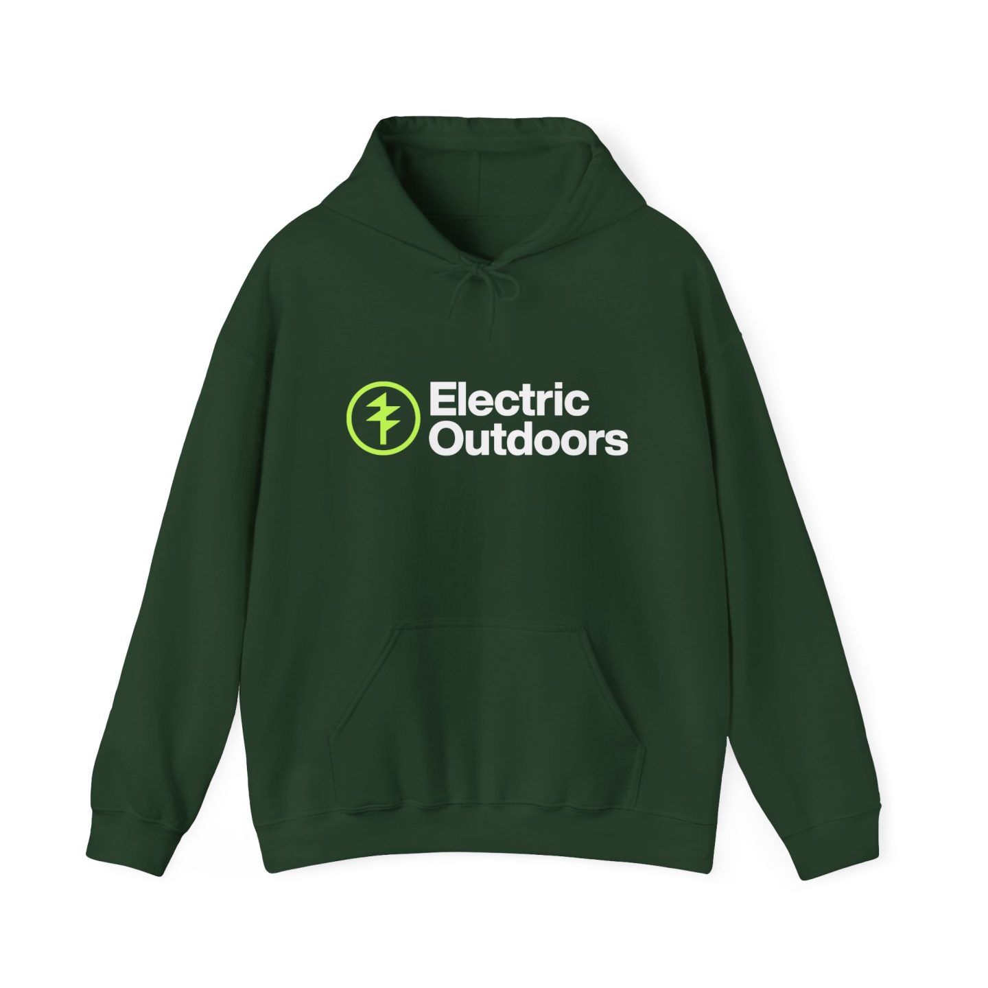 Electric Outdoors Logo Hooded Sweatshirt
